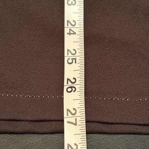 Max Studio Black Top with white thread trim & Wide Leg Trousers Set 2X MSRP $198 - Picture 3 of 16